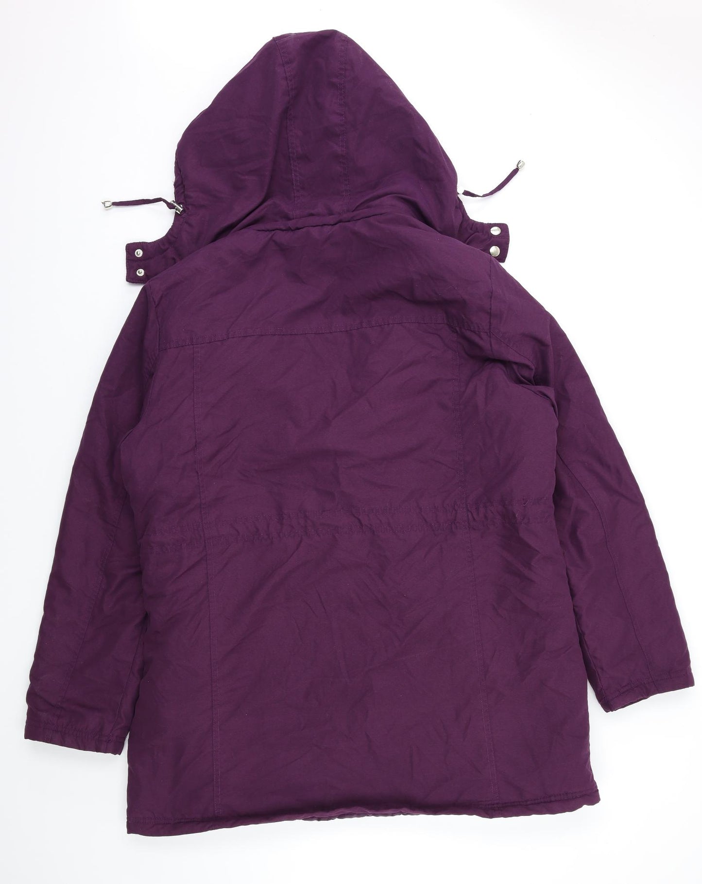 Tru Collection Womens Purple   Overcoat Coat Size 20