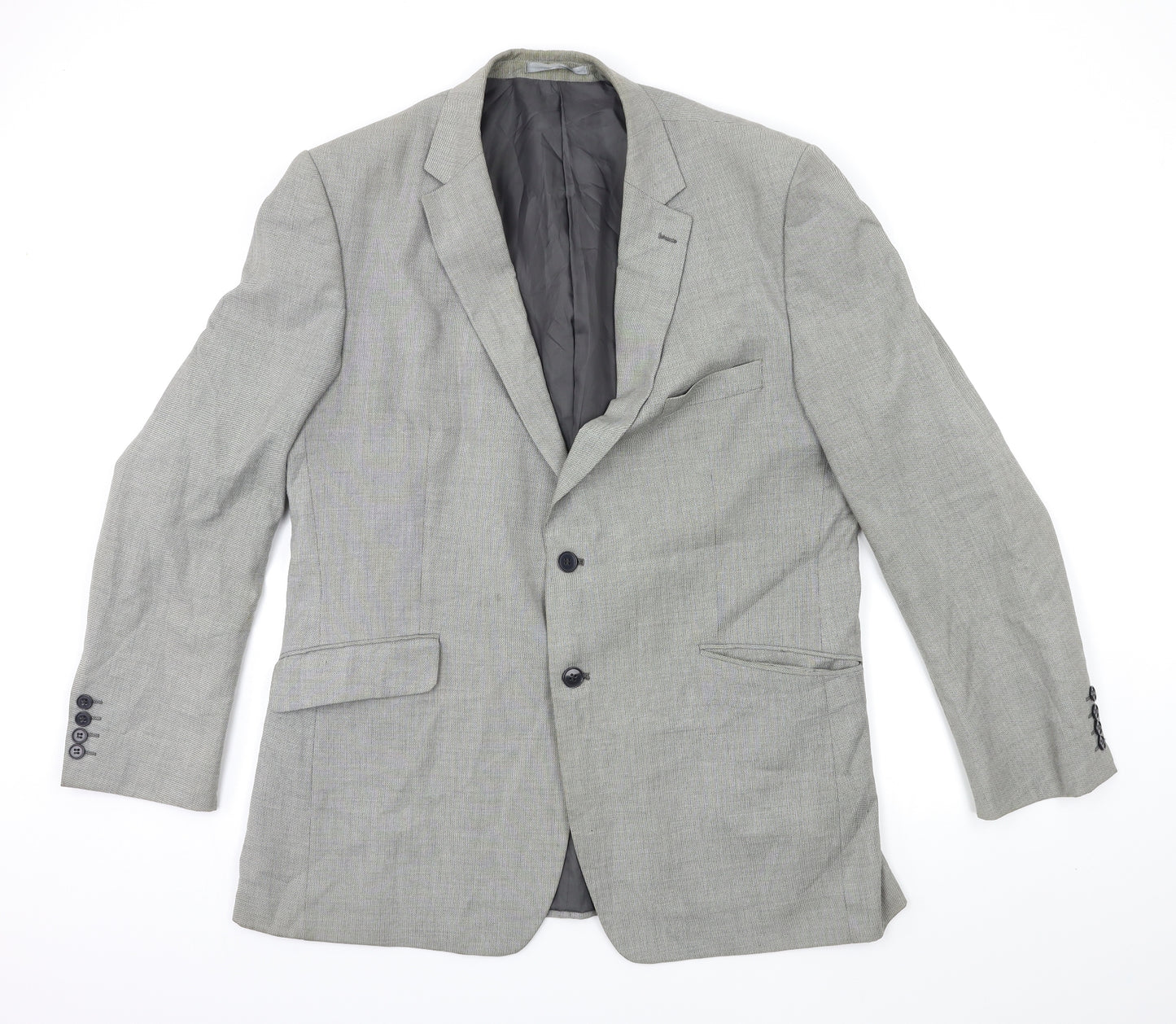 Burton Mens Grey   Jacket Suit Jacket Size 46