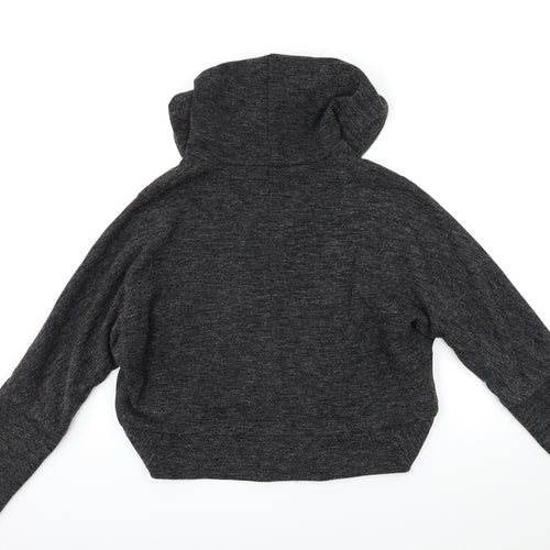 reilici Womens Grey   Full Zip Hoodie Size XL