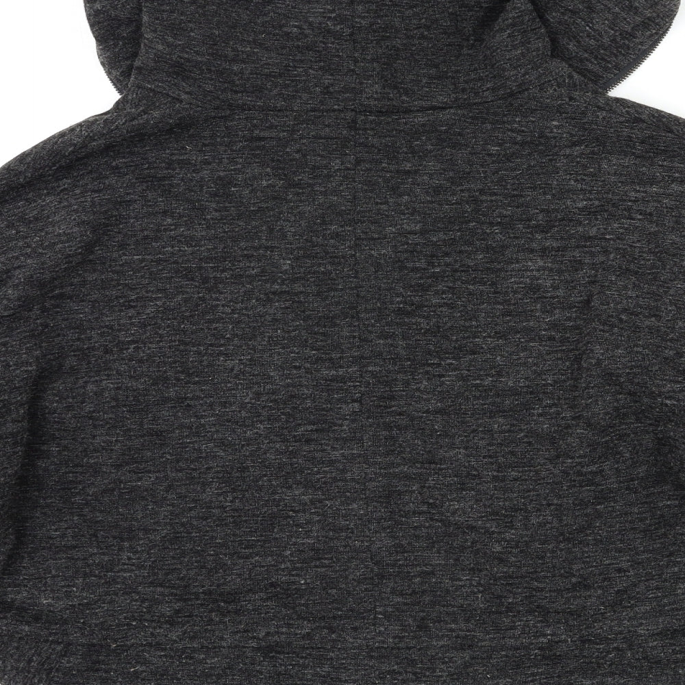 reilici Womens Grey   Full Zip Hoodie Size XL
