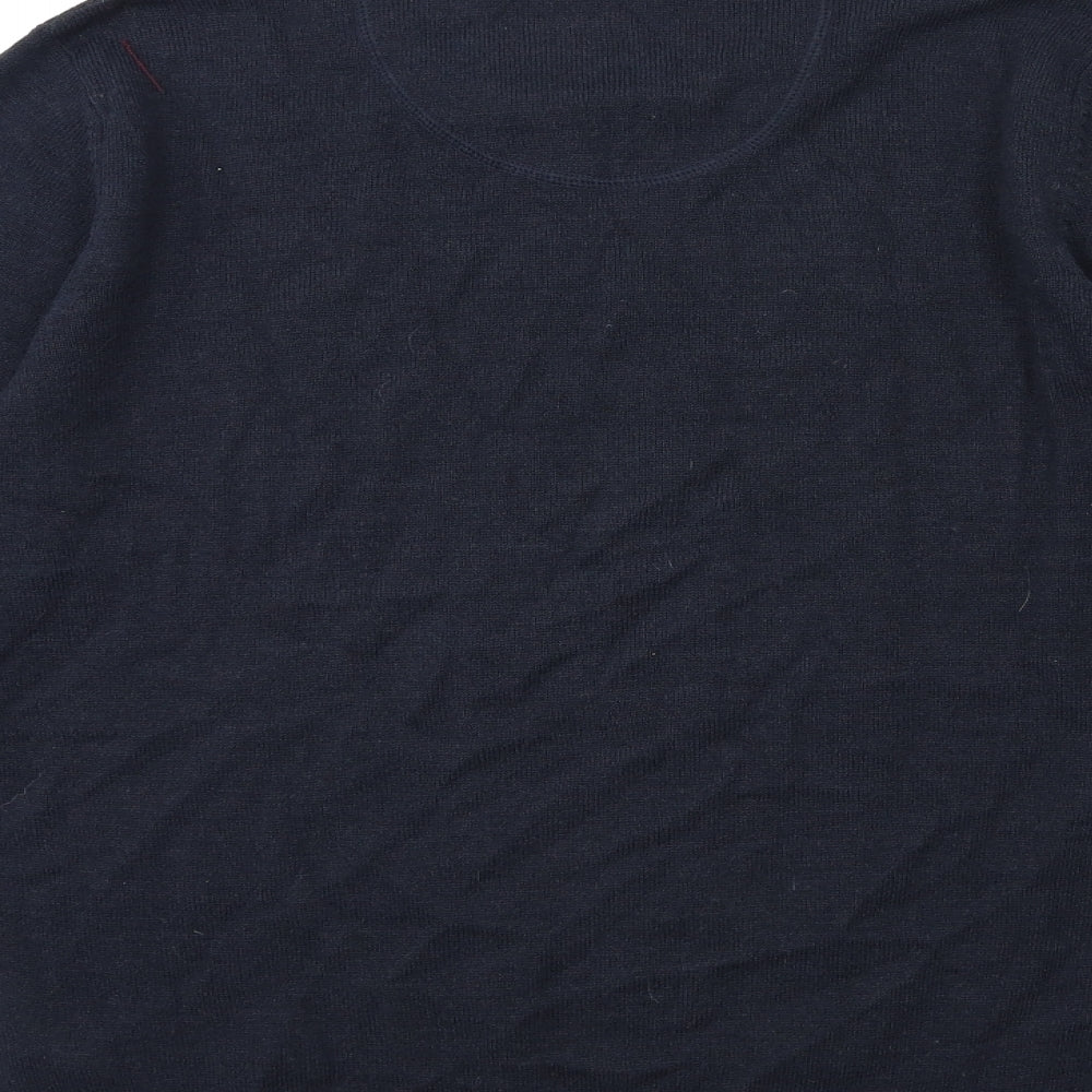 Dcode Mens Blue  Knit Pullover Jumper Size S