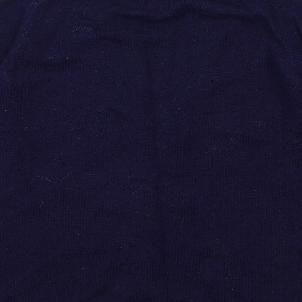 St michael Womens Blue  Knit Cardigan Jumper Size 12