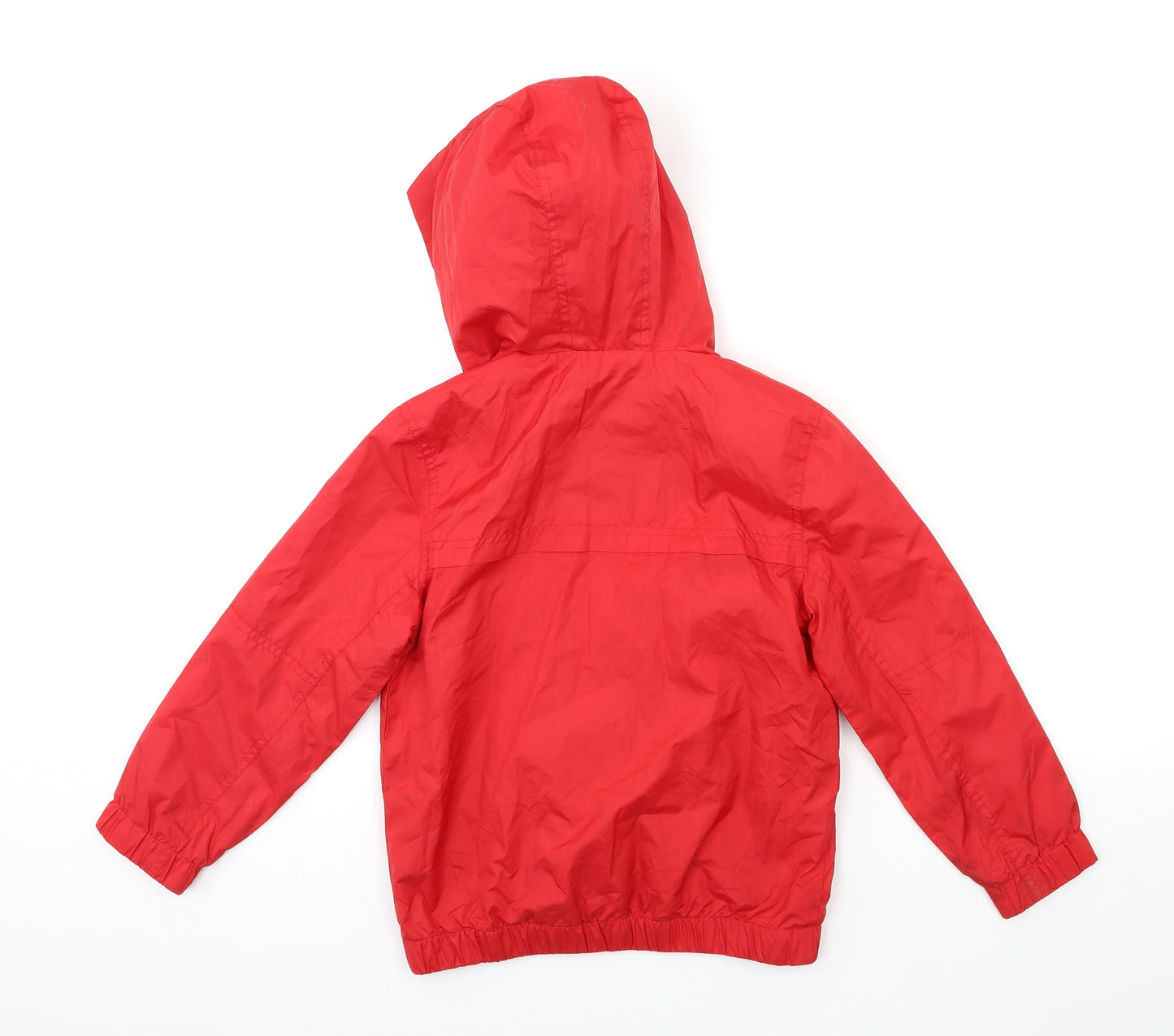 Marks and Spencer Boys Red   Rain Coat Coat Size 7-8 Years