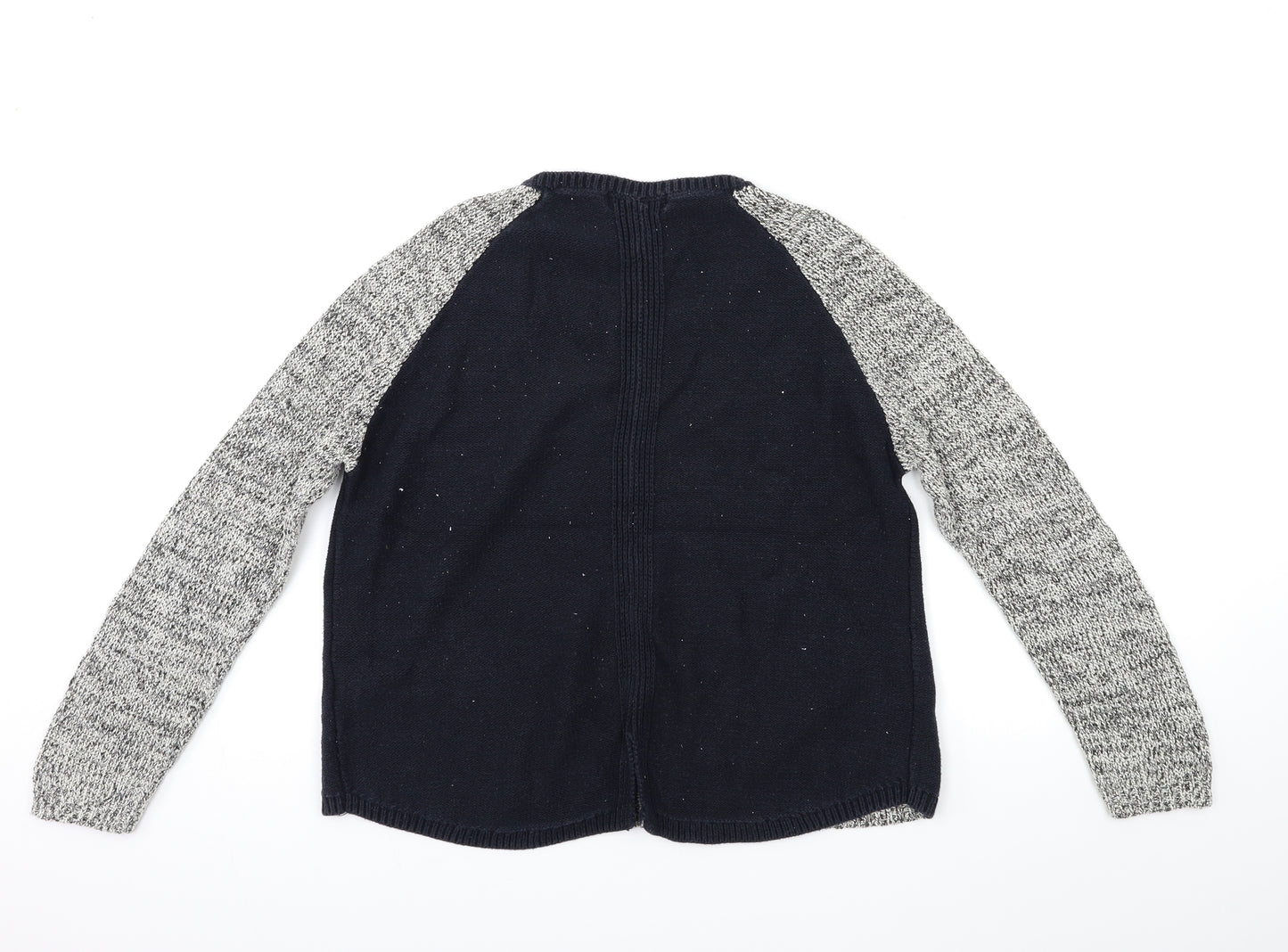 Marks and Spencer Womens Blue  Knit Pullover Jumper Size 14