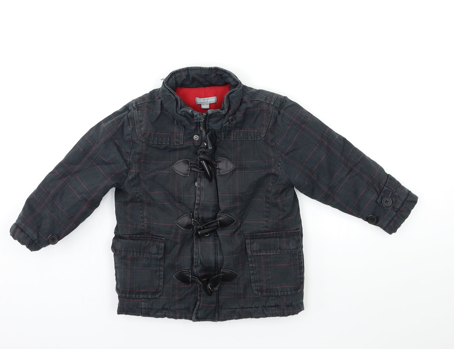 Pumpkin Patch Boys Grey   Jacket Coat Size 3 Years