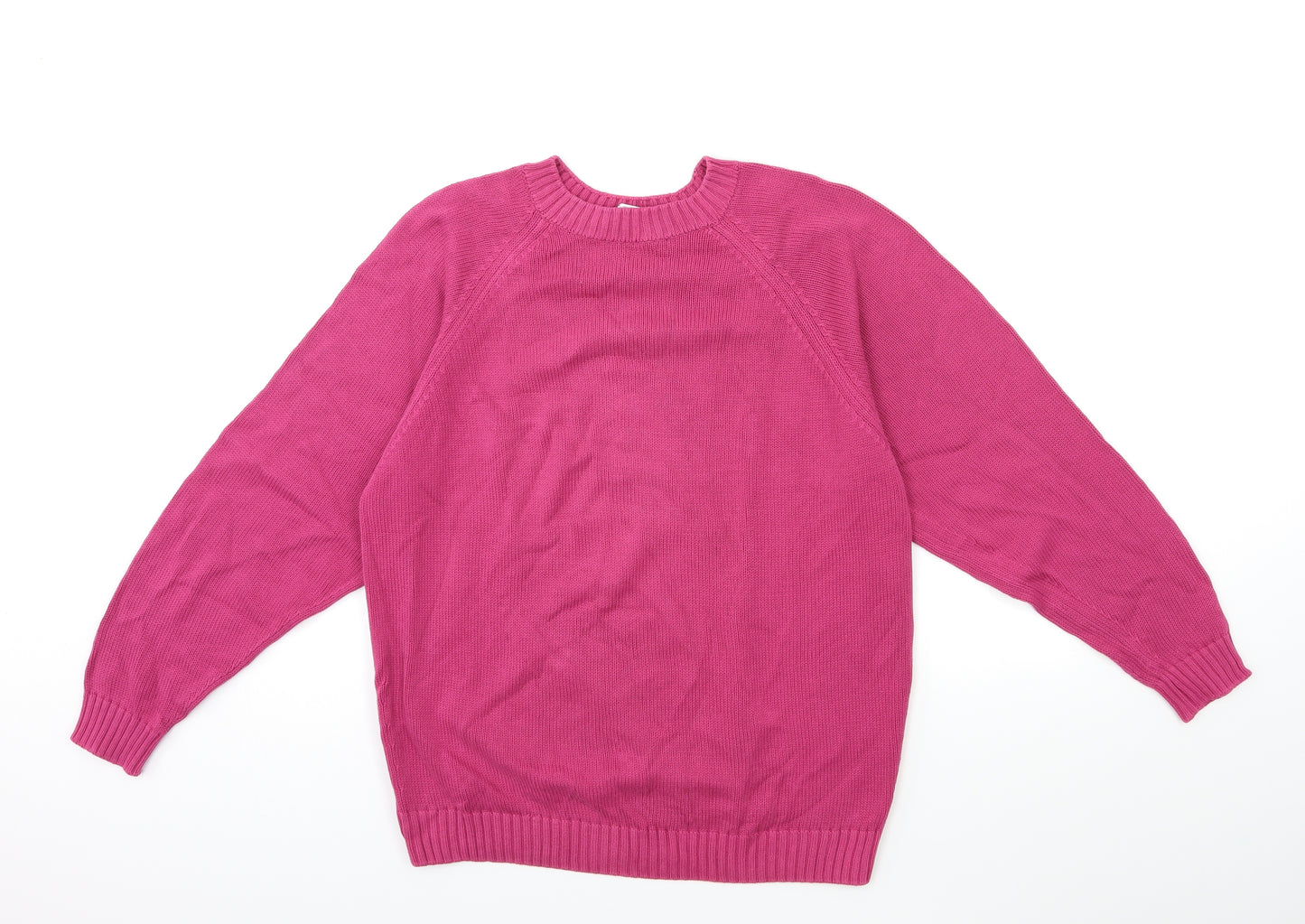 St michael Womens Pink  Knit Pullover Jumper Size 8