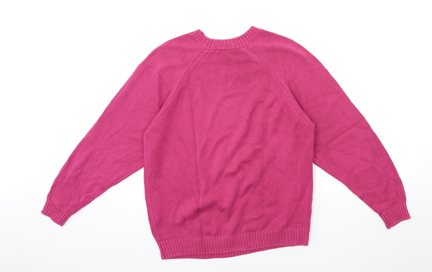 St michael Womens Pink  Knit Pullover Jumper Size 8
