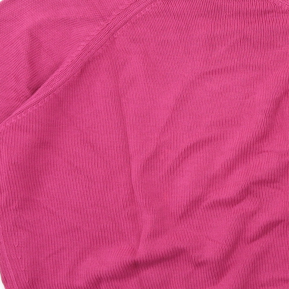 St michael Womens Pink  Knit Pullover Jumper Size 8