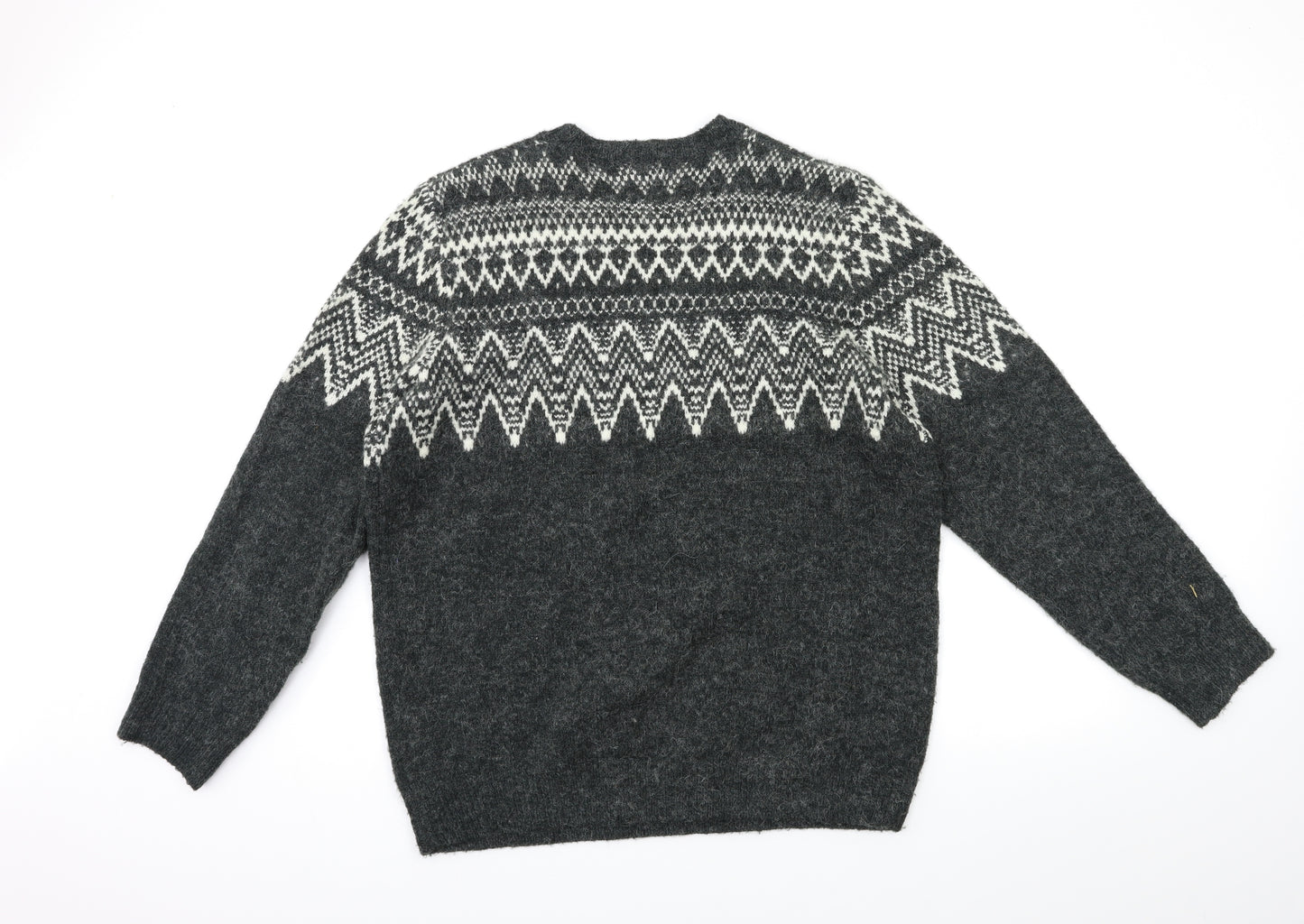 Burton Mens Black  Knit Pullover Jumper Size L