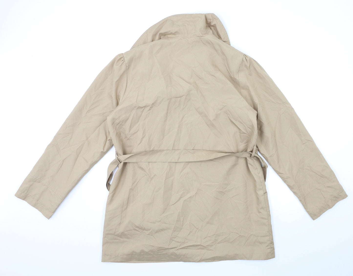 La Redoute Womens Brown   Overcoat Coat Size 14