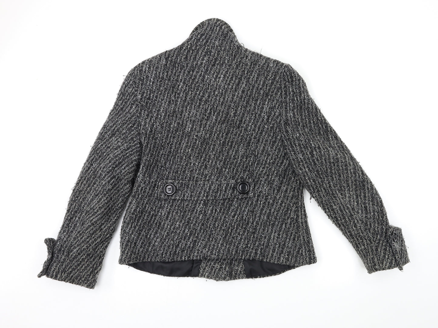 kesta Womens Grey   Overcoat Coat Size 12