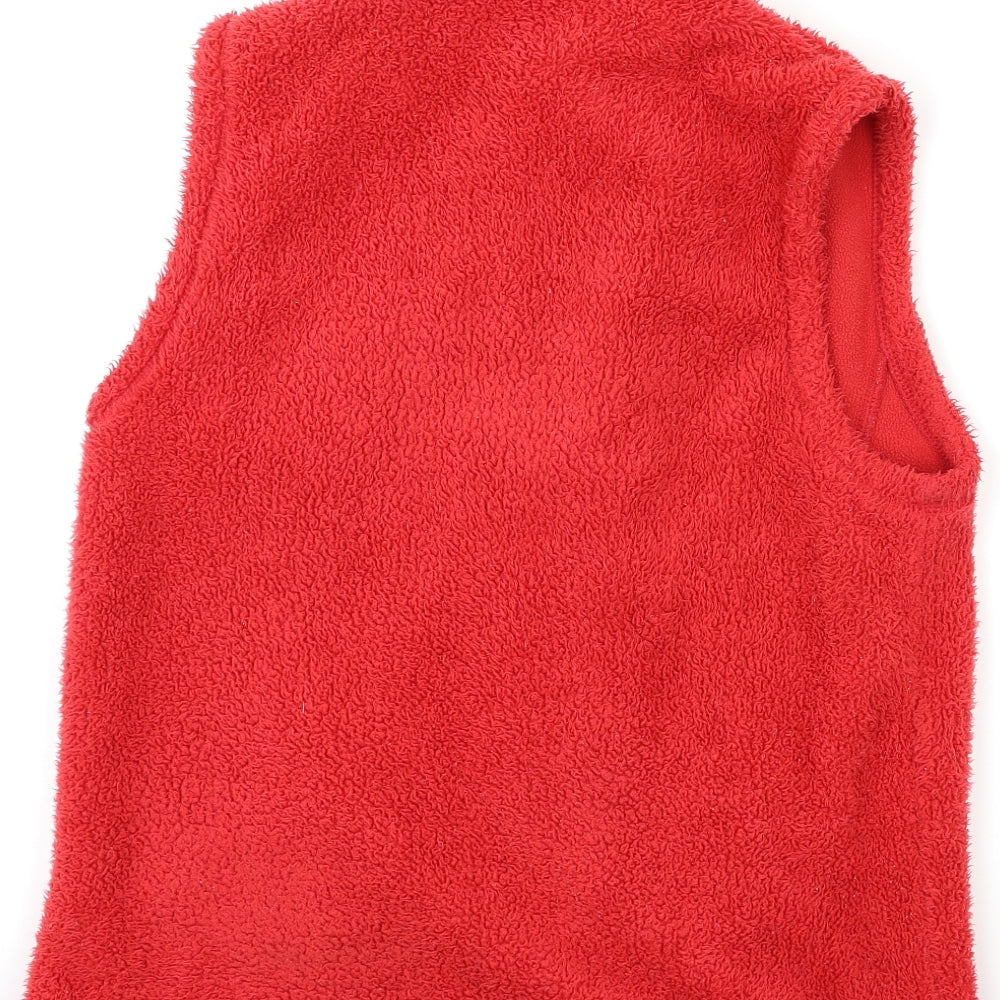 Amoretti Womens Red  Fleece Jacket  Size L