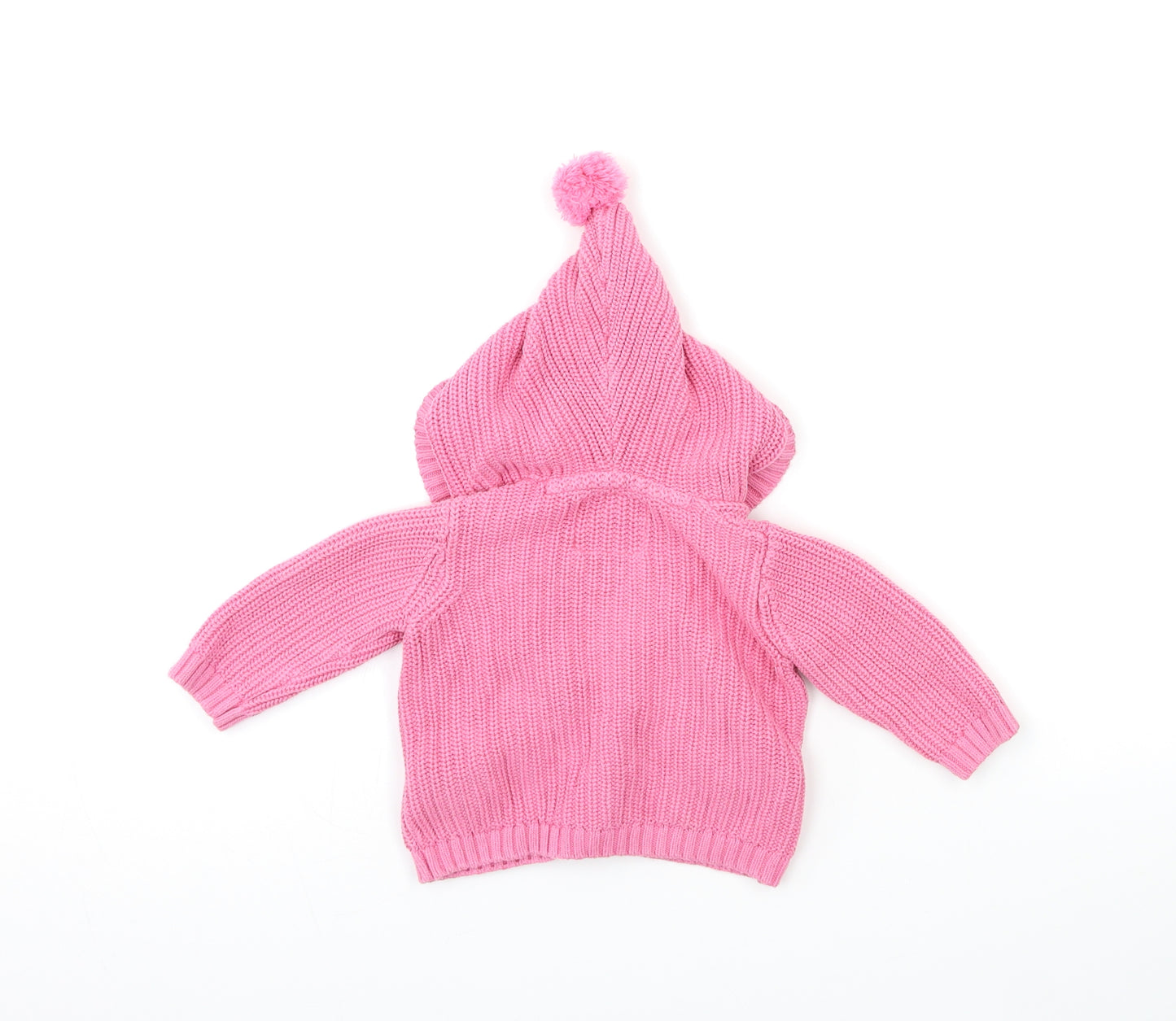 F&F Baby Pink  Knit Cardigan Jumper Size 3-6 Months