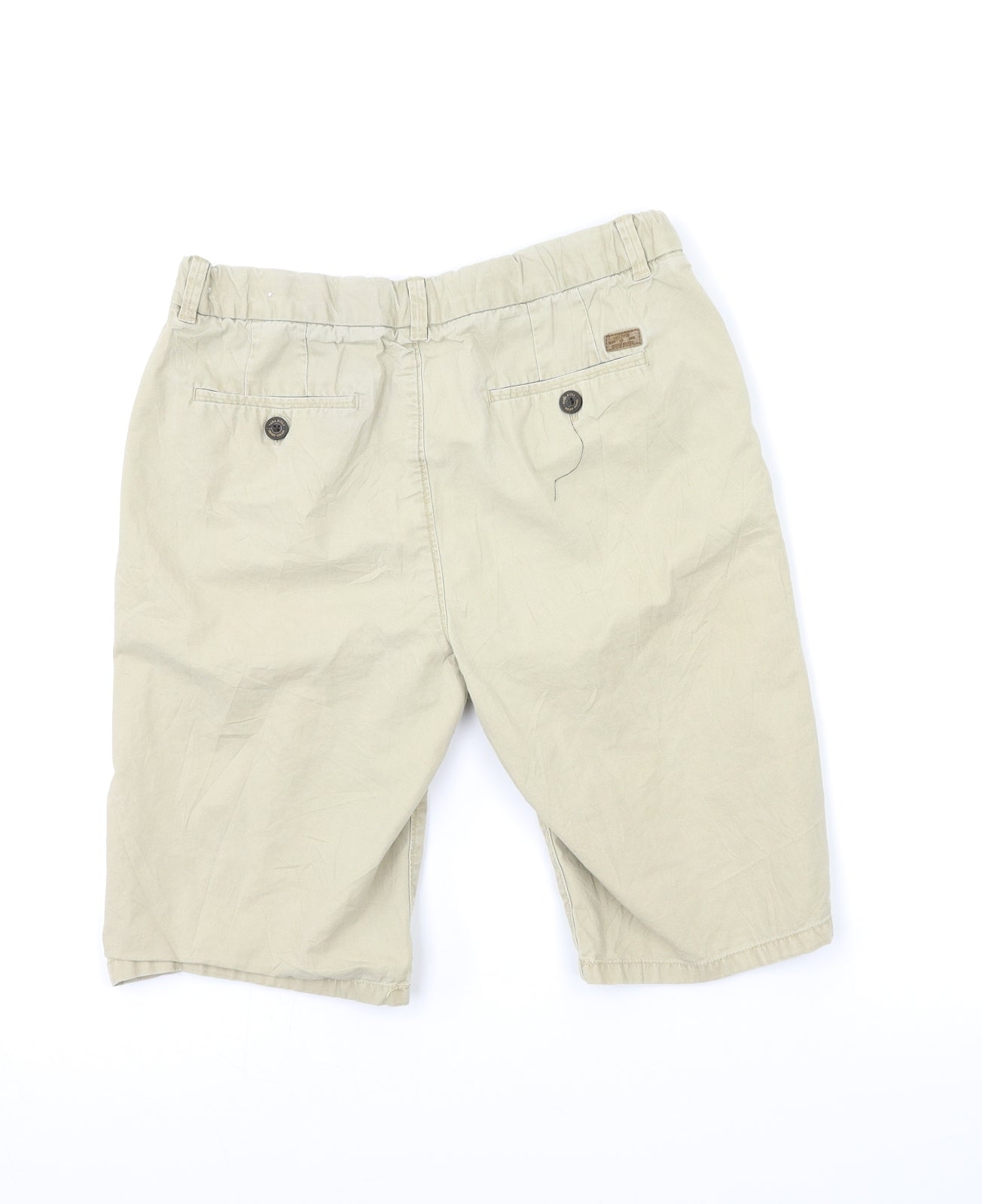 Zara Boys Beige   Chino Shorts Size 11-12 Years
