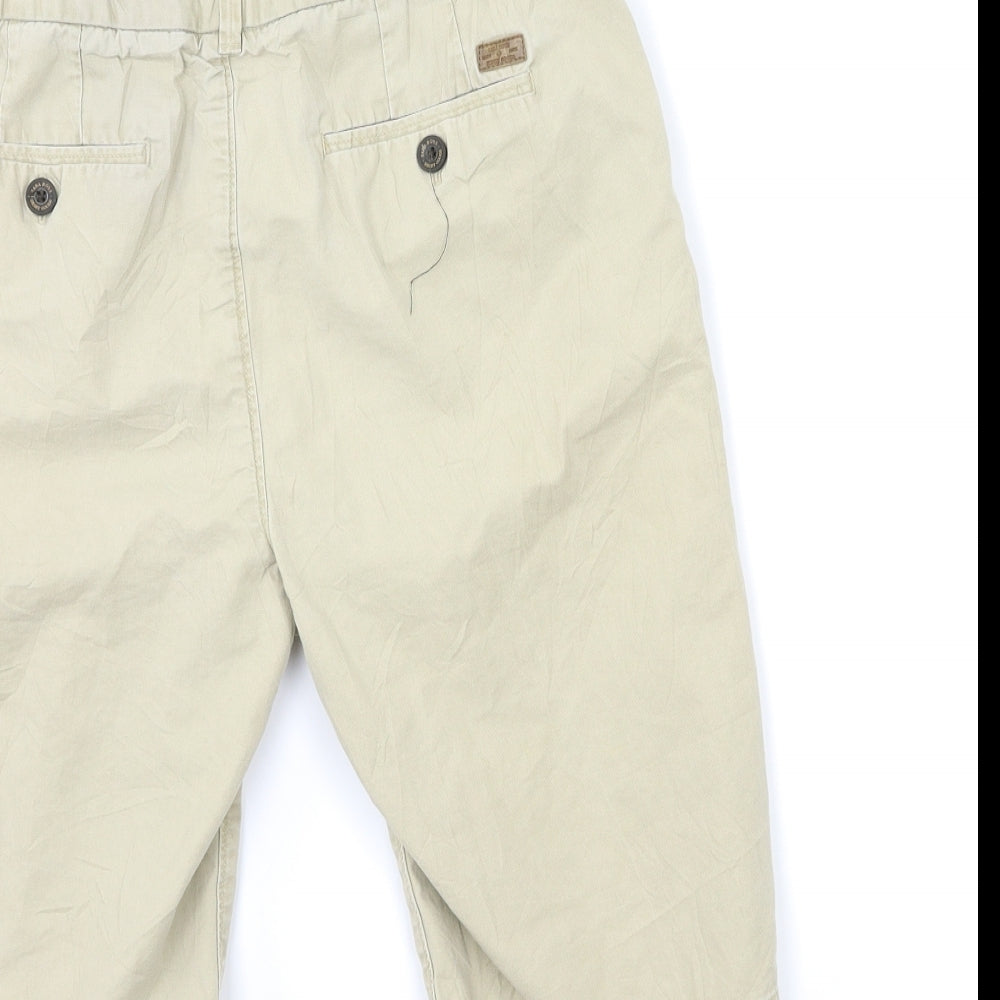 Zara Boys Beige   Chino Shorts Size 11-12 Years