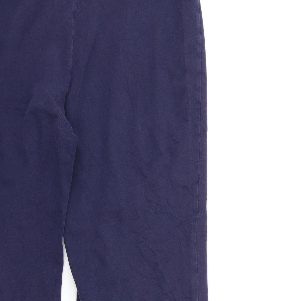 Marks and Spencer Womens Blue   Trousers  Size 14 L30 in