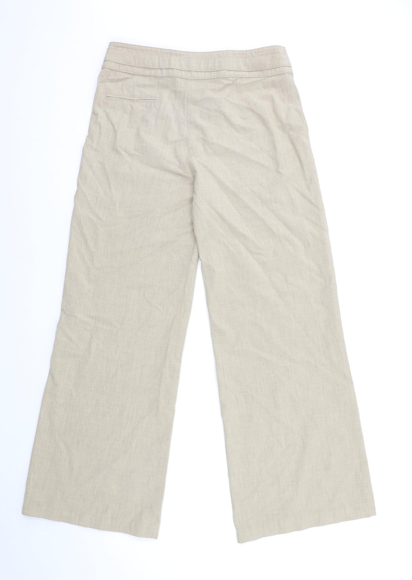 Per Una Womens Beige   Trousers  Size 10 L28 in