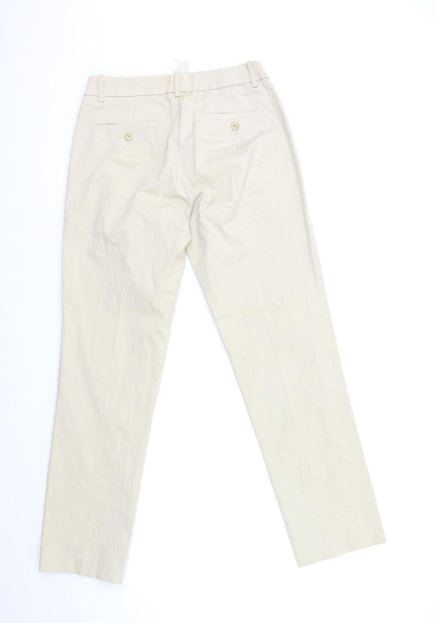 Max Mara Womens Beige   Trousers  Size 10 L29 in
