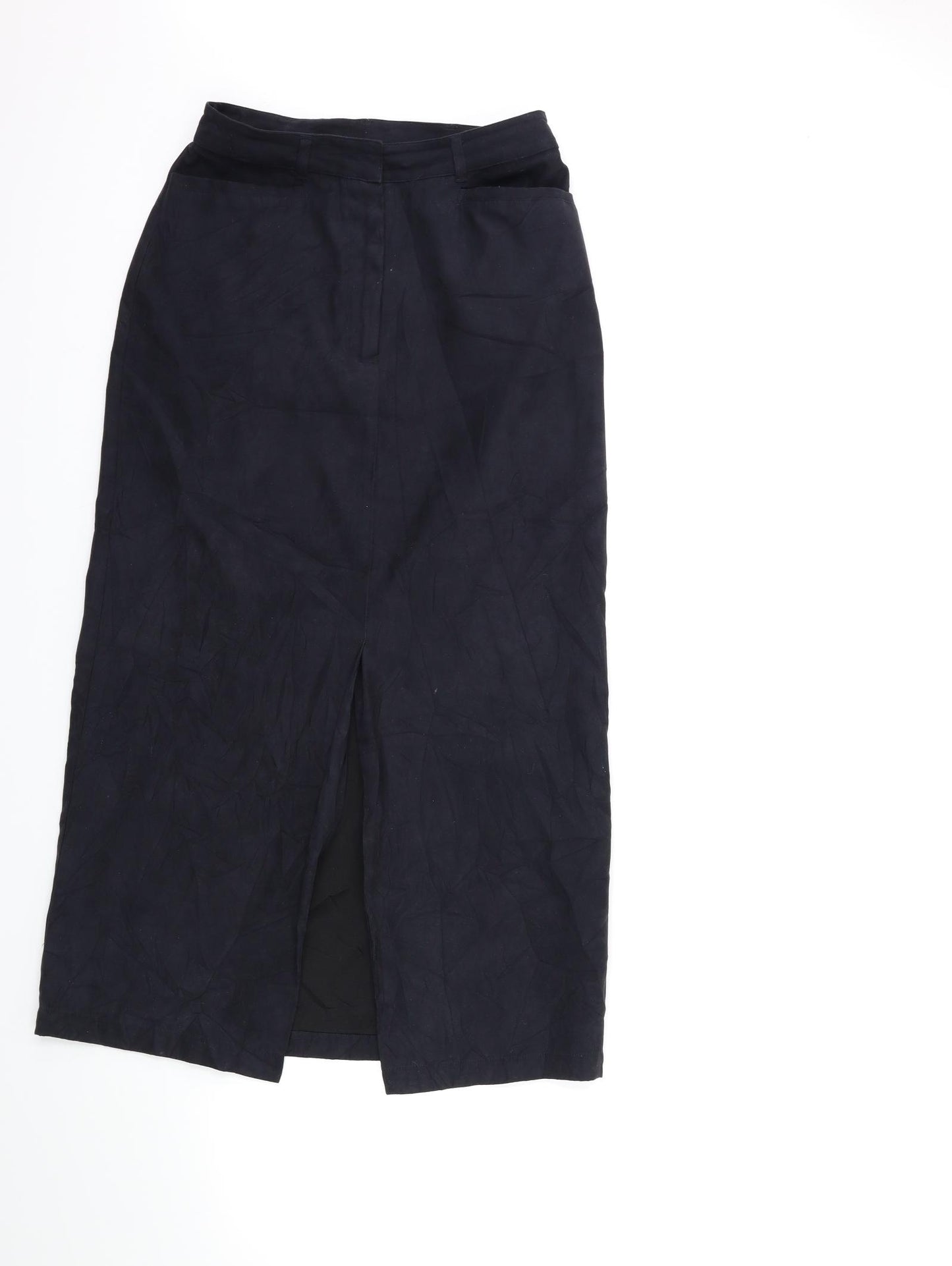 Fragile Womens Black   A-Line Skirt Size 10