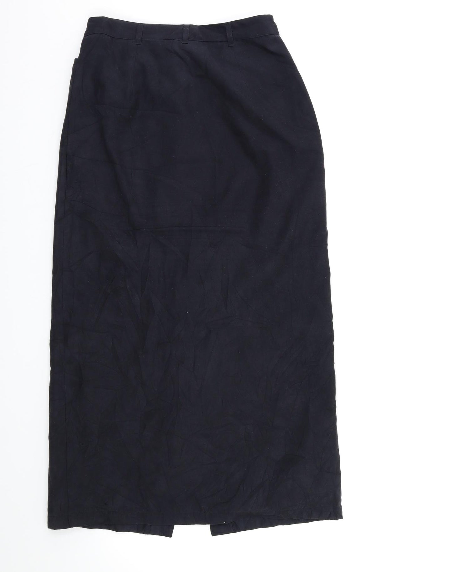 Fragile Womens Black   A-Line Skirt Size 10