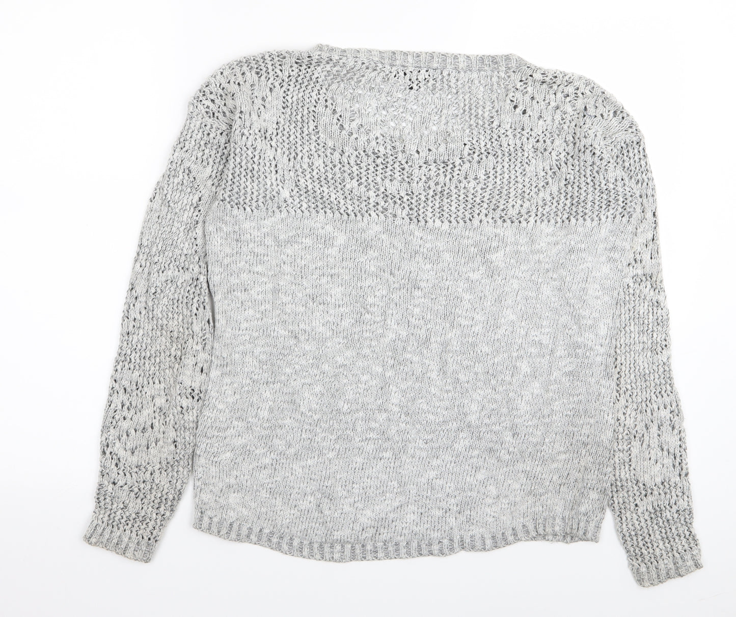 Warehouse Womens Grey   Pullover Jumper Size 8