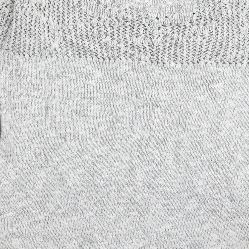 Warehouse Womens Grey   Pullover Jumper Size 8