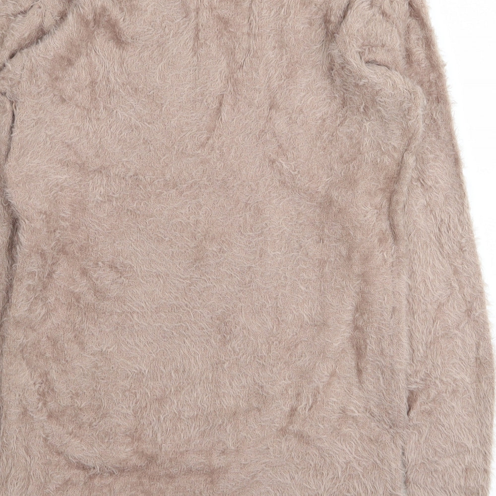 buisdaei Womens Beige   Pullover Jumper Size M