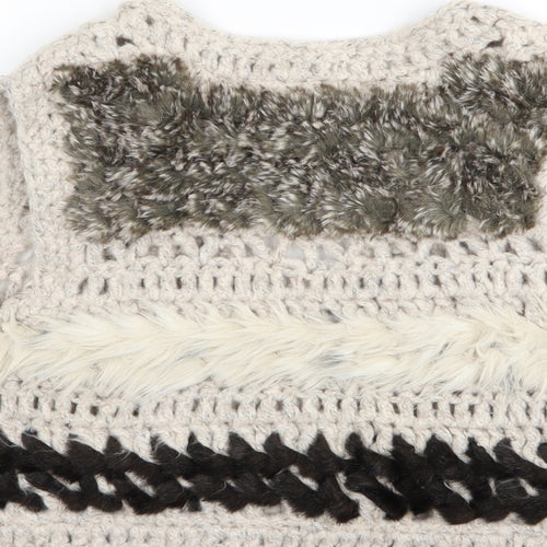 collectioneighteen Womens Multicoloured Geometric  Cardigan Jumper Size S