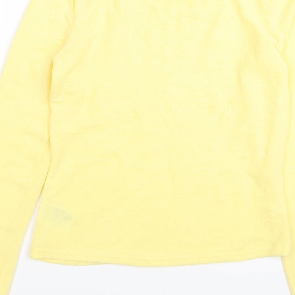 Divided by H&M Womens Yellow   Basic T-Shirt Size S