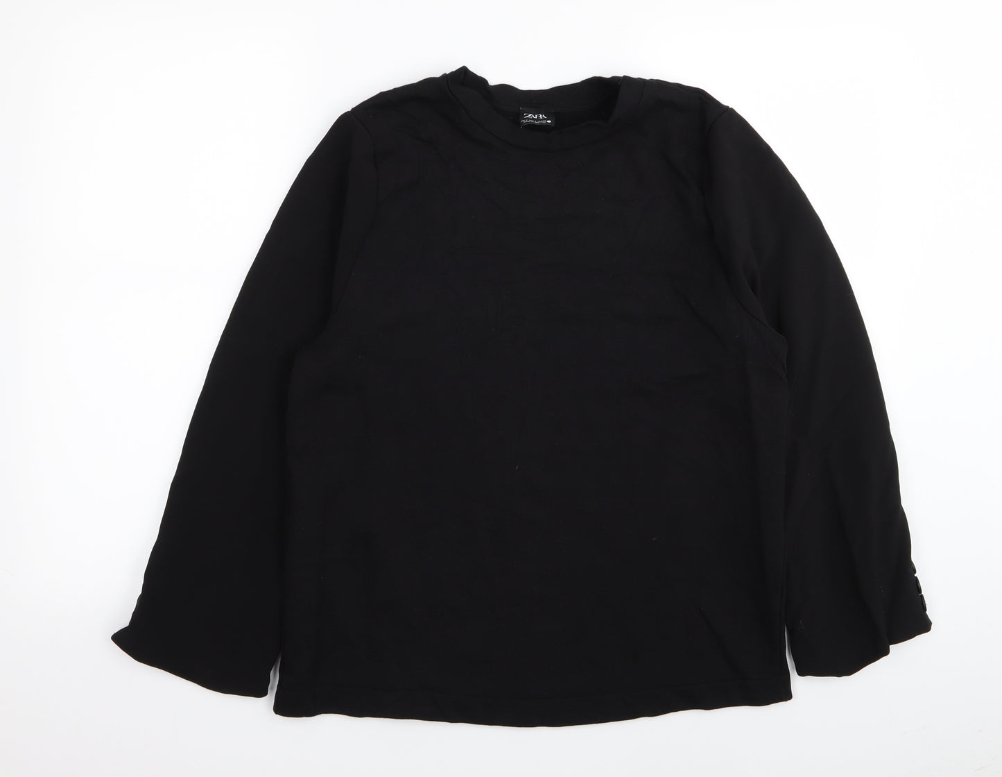Zara Womens Black   Pullover Jumper Size S