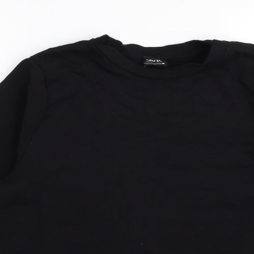 Zara Womens Black   Pullover Jumper Size S