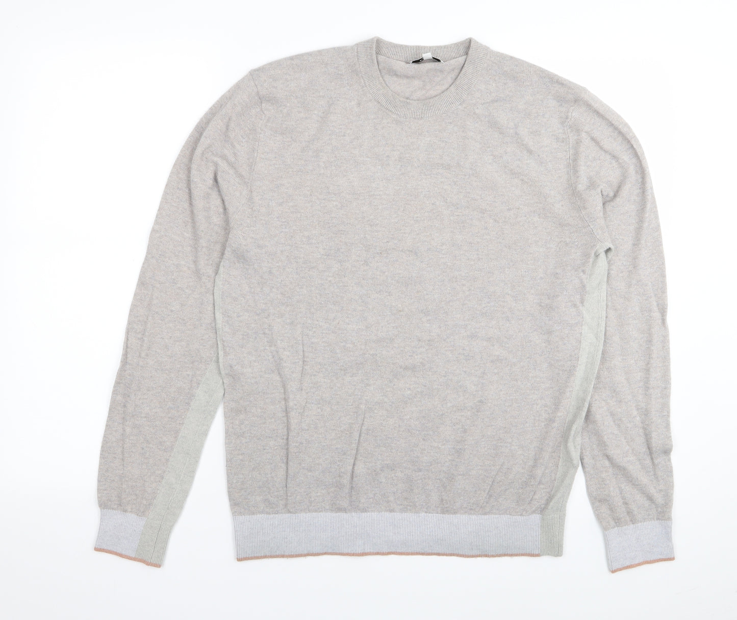 Reiss Mens Multicoloured   Pullover Jumper Size L