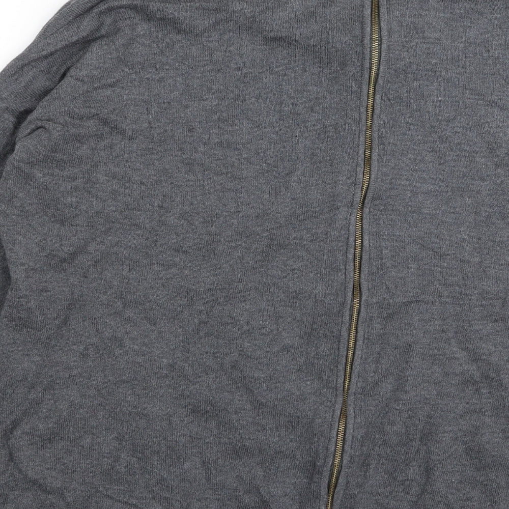 TU Womens Grey   Full Zip Jumper Size 12