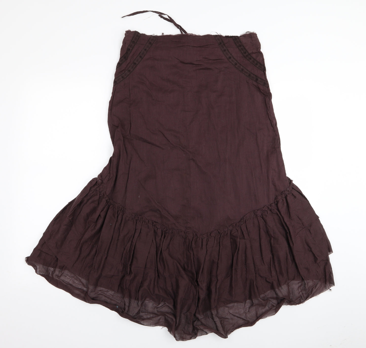 Primark Womens Purple   Flare Skirt Size 10