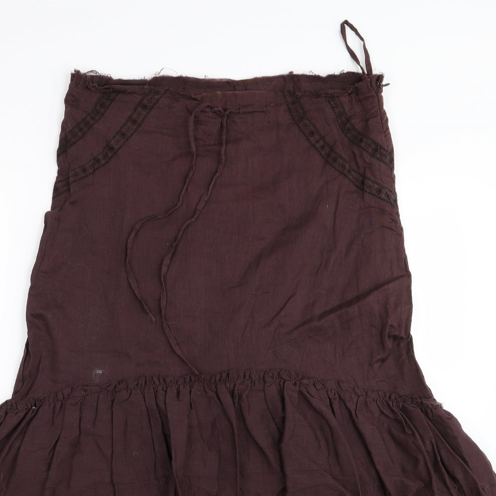 Primark Womens Purple   Flare Skirt Size 10