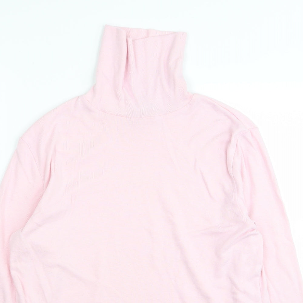 Emreco Womens Pink   Basic T-Shirt Size 16