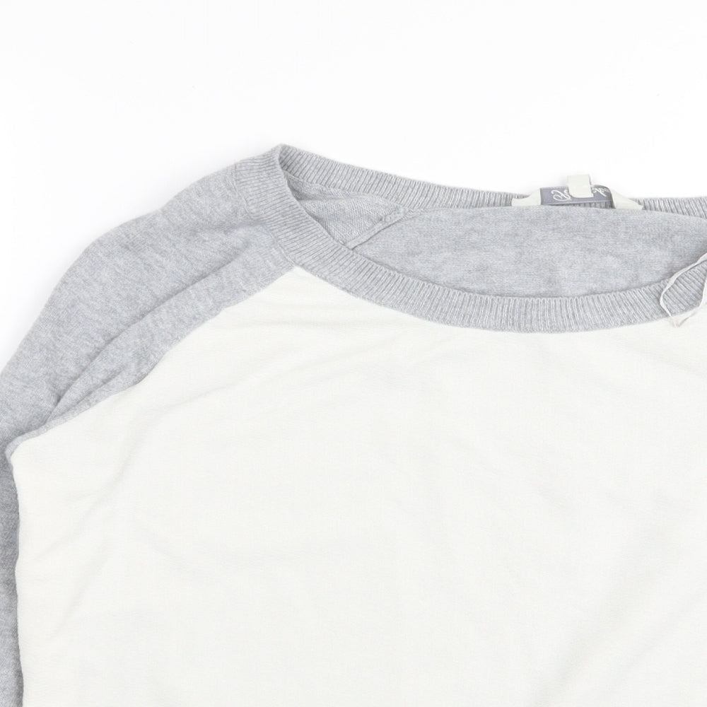 Peacocks Womens Multicoloured   Pullover Jumper Size 12