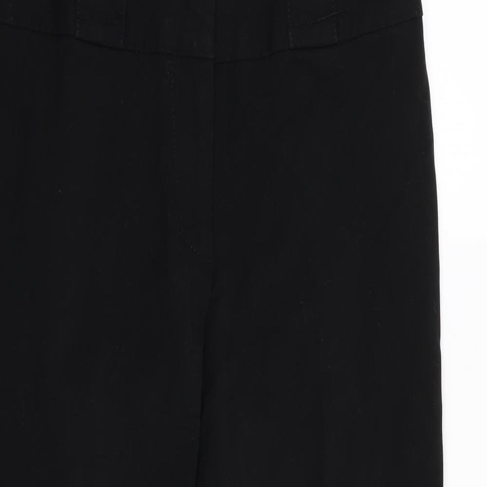 NEXT Womens Black   Trousers  Size 12 L28 in