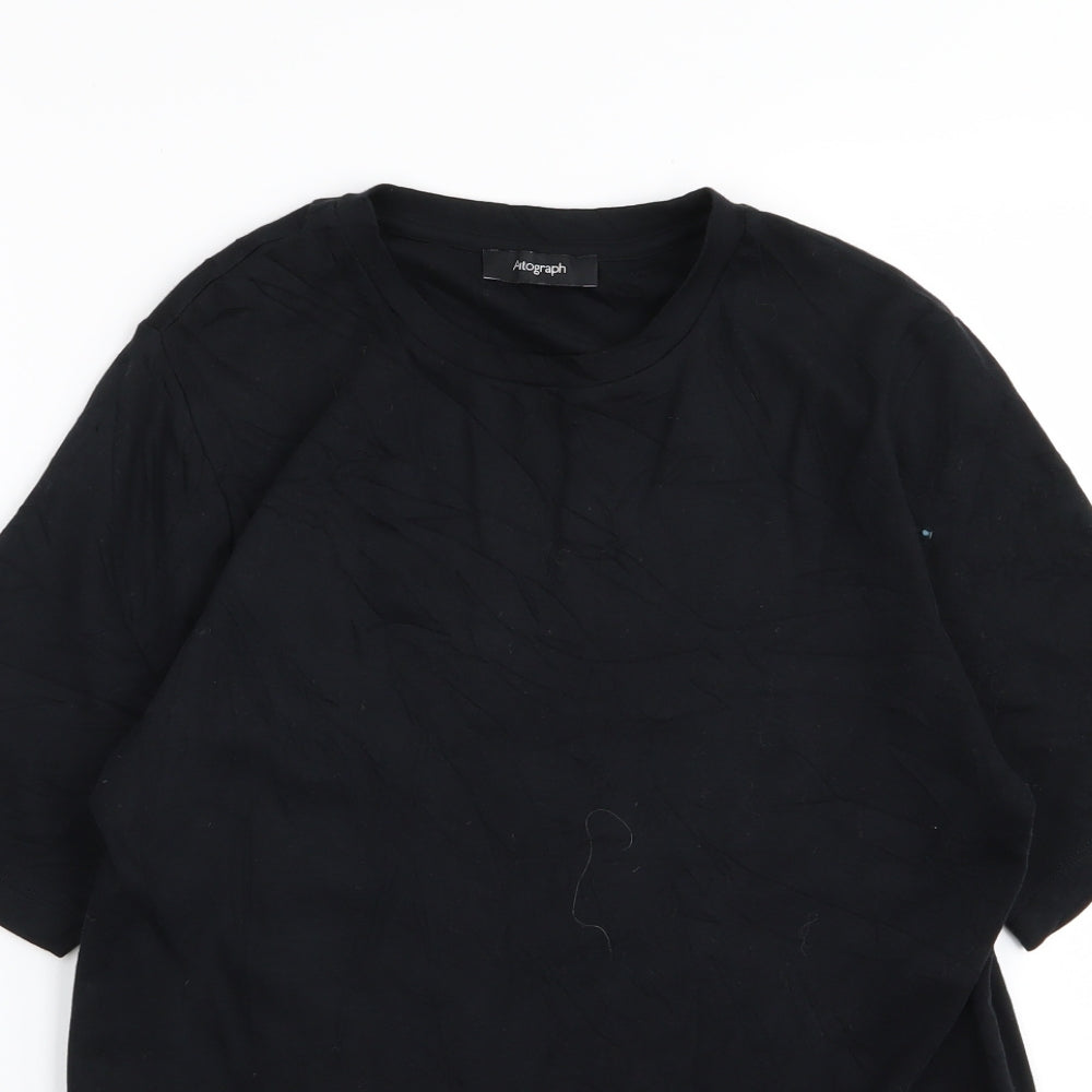 Autograph Womens Black   Basic T-Shirt Size 14