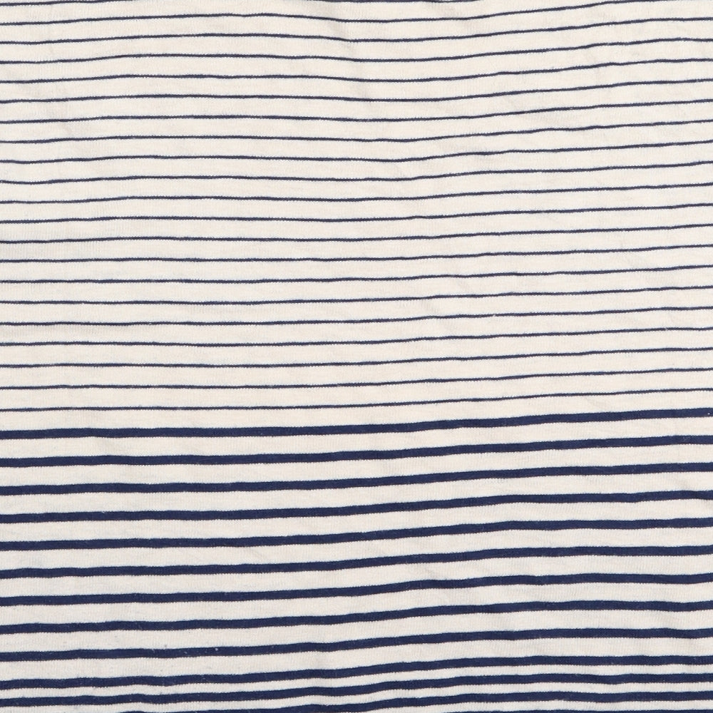 Fat Face Womens Multicoloured Striped  Basic T-Shirt Size 12