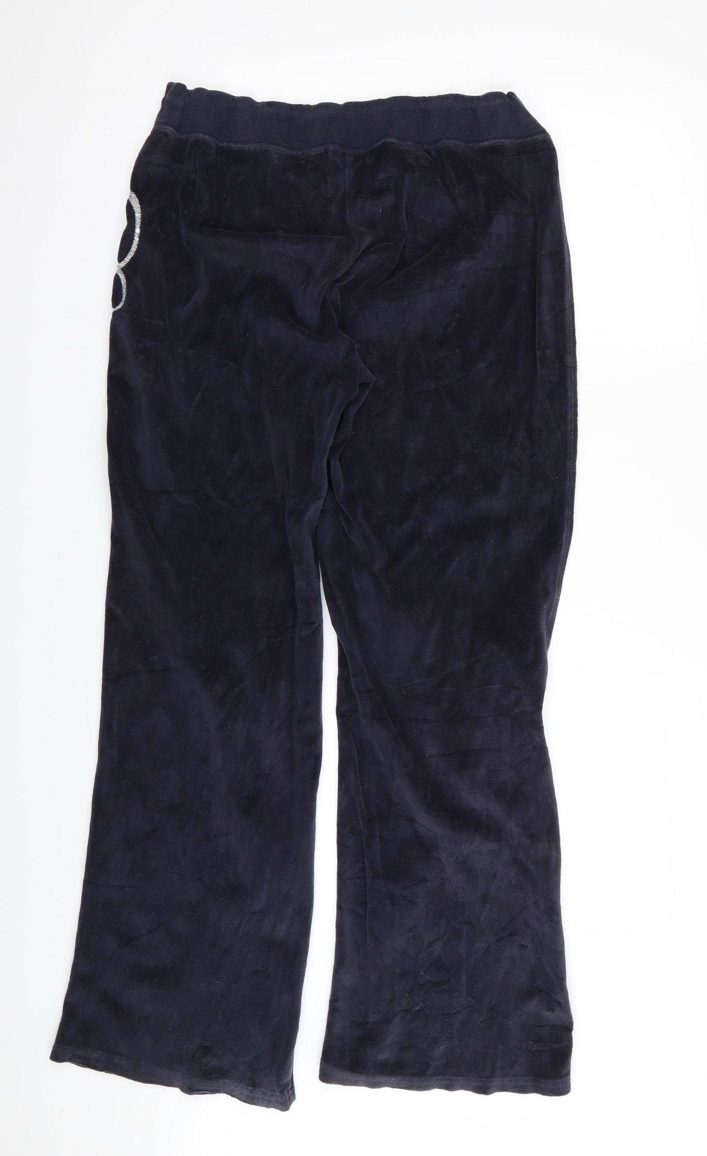 Luxury Couture Womens Blue   Jogger Trousers Size 14 L31 in - Stretch waistband