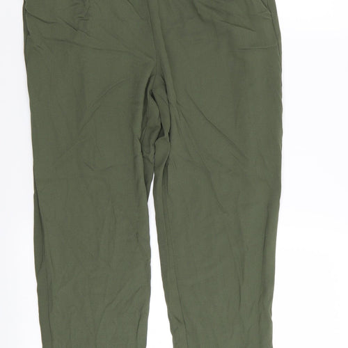 Primark Womens Green   Trousers  Size 10 L27 in - Stretch waistband