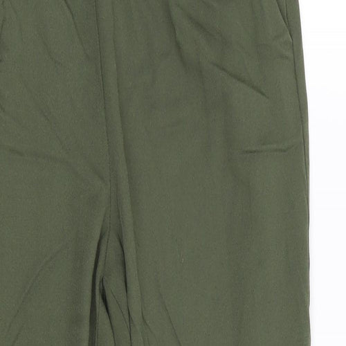 Primark Womens Green   Trousers  Size 10 L27 in - Stretch waistband
