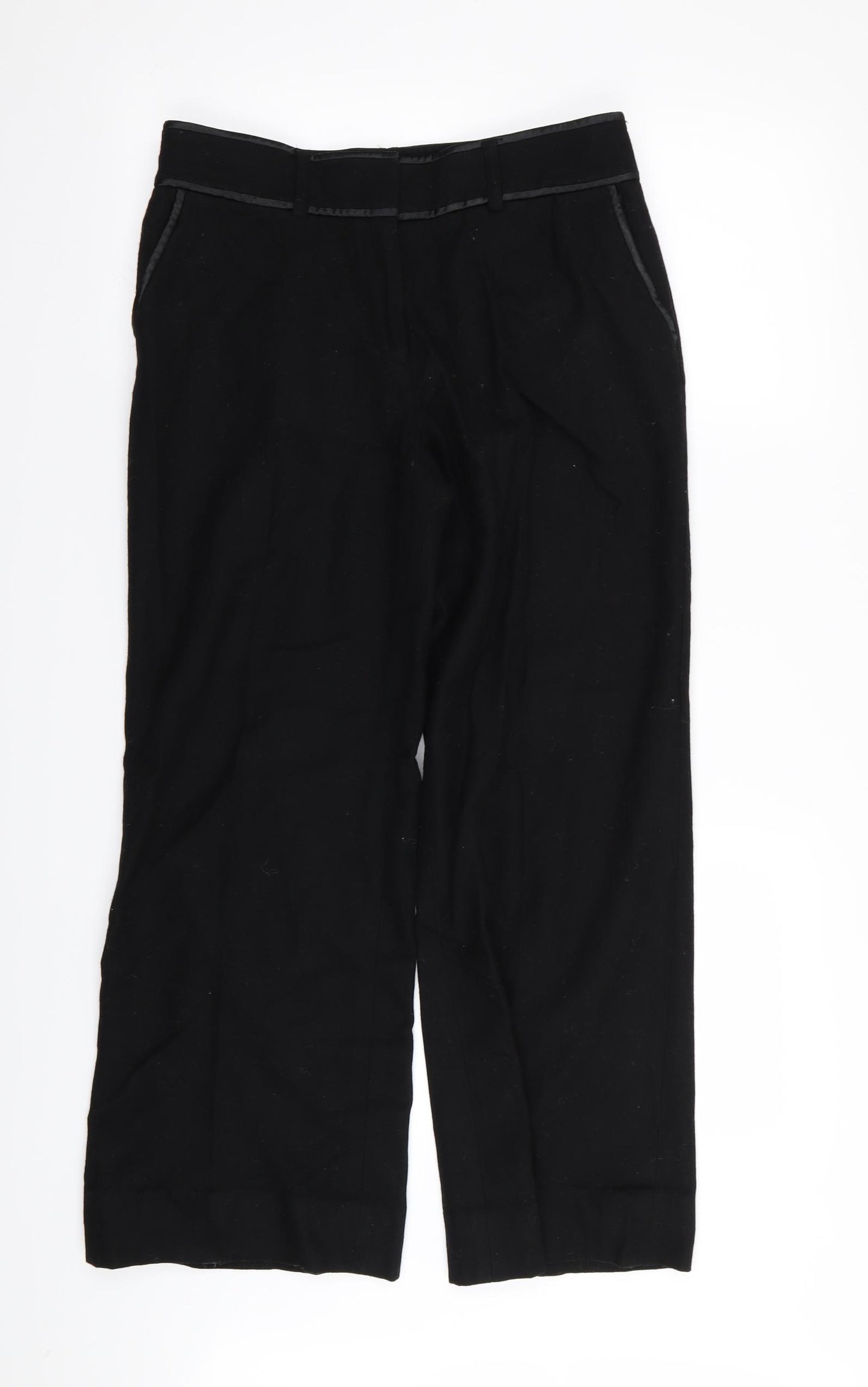 NEXT Womens Black   Trousers  Size 12 L29 in