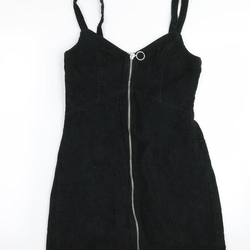 Topshop Womens Green   Pinafore/Dungaree Dress  Size 10