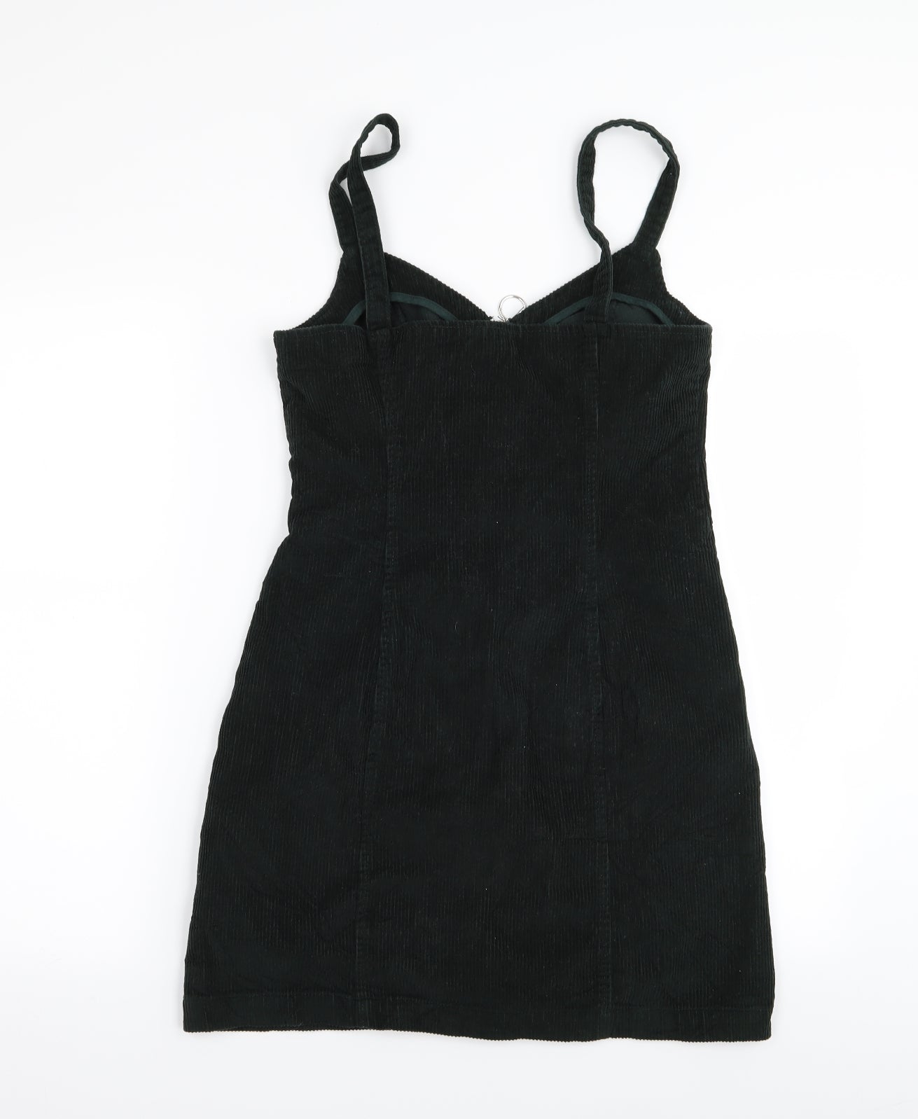 Topshop Womens Green   Pinafore/Dungaree Dress  Size 10