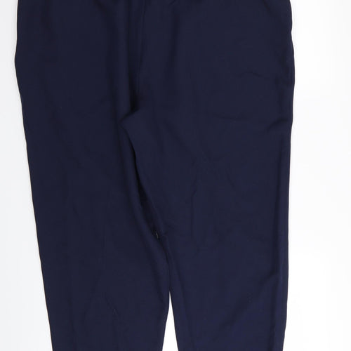 Slimtru Womens Blue   Trousers  Size 22 L28 in - Stretch waistband