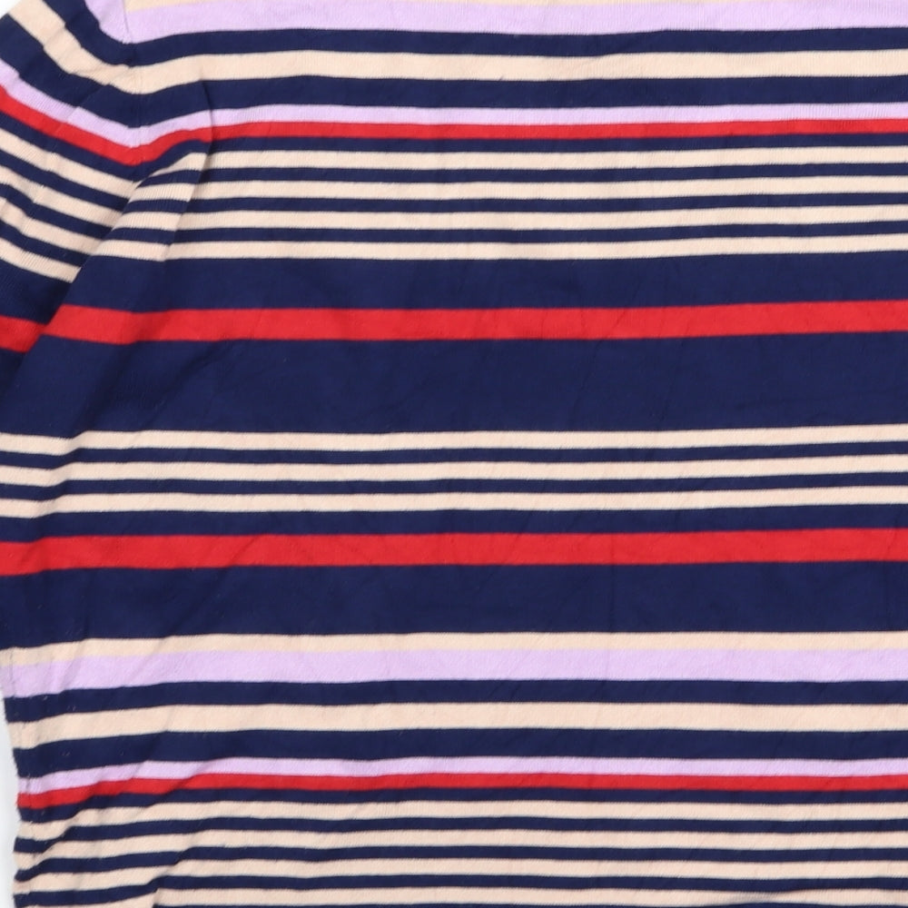 Saint Tropez Clothing Womens Multicoloured Striped  Pullover Jumper Size XL
