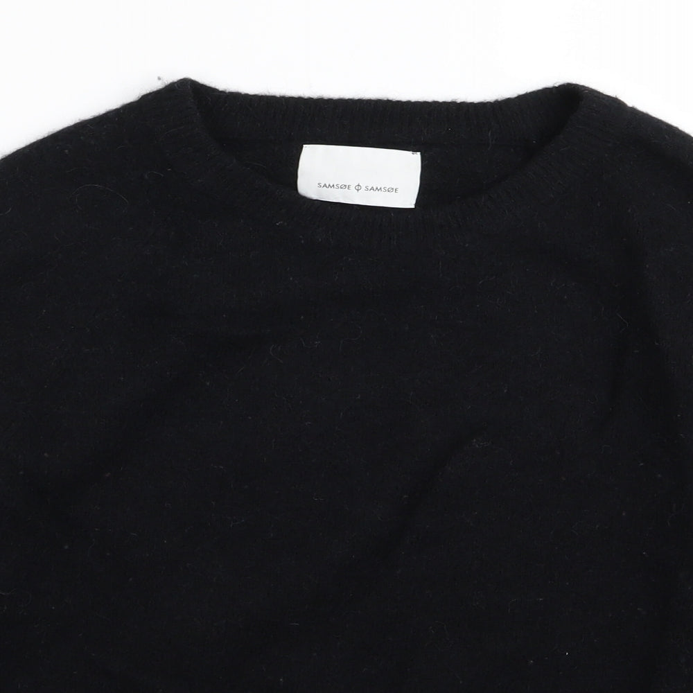 Samsoe & Samsoe  Womens Black   Pullover Jumper Size XS