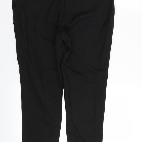 NEXT Womens Black   Trousers  Size 12 L27 in